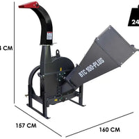 Broyeur à tracteur Blackstone BTC 100-PLUS - transmission par courroie - Neuf Lomibois