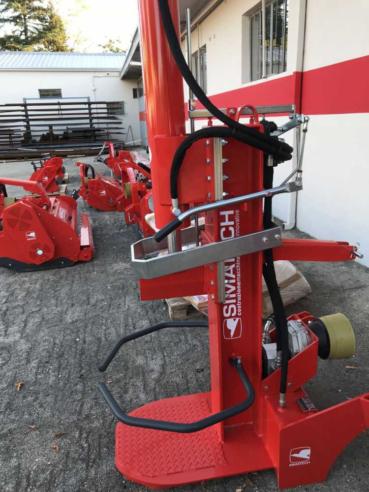 Fendeuse verticale à tracteur 35 T Simatech course 800 hydraulique-Neuf Lomibois