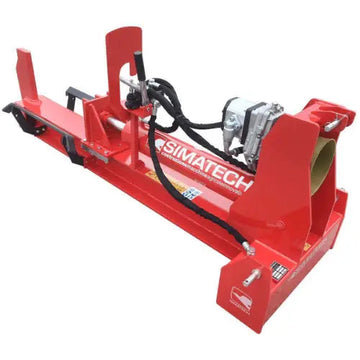 Fendeuse à bois horizontale pour tracteur Simatech S350 - 35 tonnes - course 800 mm-Neuf 